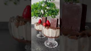 Kinder Pinguin Dessert 🐧 dessert shortvideo foodlover shorts youtubeshorts cake video fyp [upl. by Atenaz]