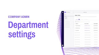 Dialpad 101  Part 4 Department Settings [upl. by Adlesirg]