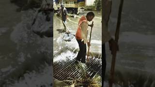 Trash Blockage Challenge Cleaning Old Culvert Unveils Surprising Treasures trending satisfying [upl. by Elfstan]