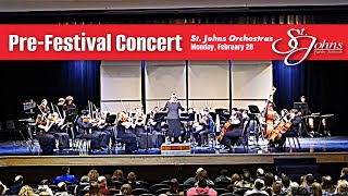 St Johns Orchestras Present Their PreFestival Concert [upl. by Aleda]