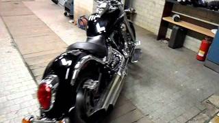 Kawasaki VN 2000 Vulcan Limited 2006 with Homemade Exhaust [upl. by Delano]