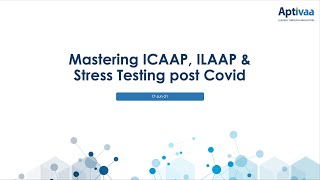 Mastering ICAAP ILAAP amp Stress Testing post Covid [upl. by Terej394]