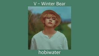 V  winter bear slowed [upl. by Eyram142]