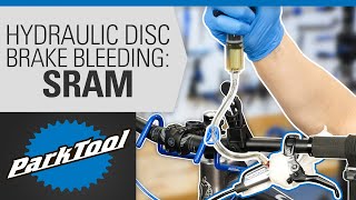 How to Bleed Hydraulic Disc Brakes  SRAM® [upl. by Eedrahc]