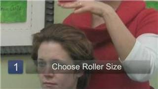 Curling Hair  How to Roll Hair in Curlers [upl. by Ramberg]