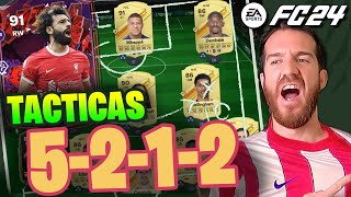 TACTICAS META 5212 en EAFC 24 ¡VAS A GANAR TODO CON ESTA FORMACION FIFA 24 [upl. by Kutchins]