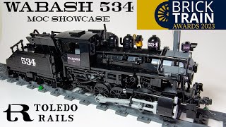 Lego Wabash 534 Brick Train Awards 2023 [upl. by Ahsinom885]