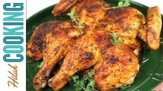 How to Cook a Perfect Roast a Chicken Spatchcock it [upl. by Ardnama271]