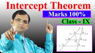 Intercept Theorem [upl. by Merrile92]