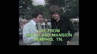 JD Sumner at Graceland Aug17 1977  with Ed Enoch Interview  Elvis funeral songs [upl. by Andria303]