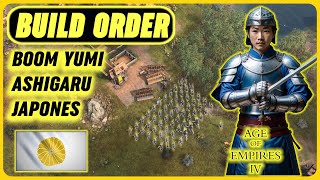 BUILD ORDER BOOM YUMI ASHIGARU JAPONES [upl. by Ahsoj]