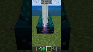 MINECRAFT BEACON WITH CELIBRATED SCULK SENSOR 🔥shorts minecraft mralphagaming [upl. by Slaughter]