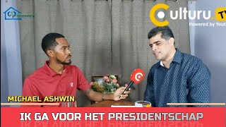 Ashwin Adhin gaat voor presidentskandidaat NDP en mening samenstelling bestuur NDP [upl. by Andryc680]