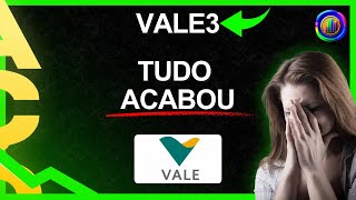 NÃO EXISTE MAIS ESPERANÇA PARA A AÇÃO DA VALE  ANÁLISE GRÁFICA vale3 [upl. by Naik]