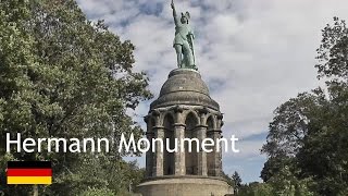 GERMANY Hermann Monument  Teutoburg Forest [upl. by Novihc]