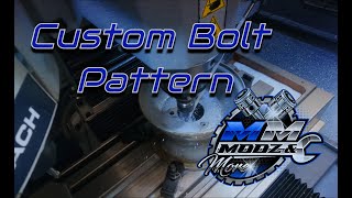 Machining A Custom Bolt Pattern With The Tormach 1100MX [upl. by Schuster]