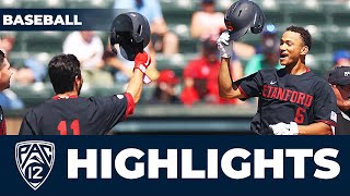 Arizona vs No 6 Stanford  Baseball Highlights  Game 1  2023 Season [upl. by Ettevol]