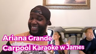 Ariana Grande Carpool Karaoke Reaction [upl. by Rep]