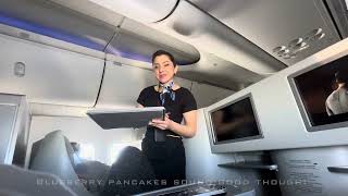 Inside Air Europa Boeing 7879 Dreamliner Business Class Tenerife  Madrid [upl. by Htenywg]