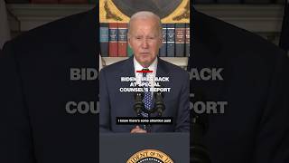 Biden fires back at Special counsel’s report [upl. by Ised]