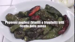 Peperoni pugliesi fritti in padella ricetta [upl. by Collyer]