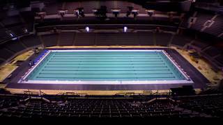 OMAHA  Olympic Trials pool installation in record time [upl. by Atsira]