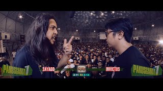 FlipTop  Sayadd vs Invictus  Isabuhay 2023 [upl. by Anirpas]