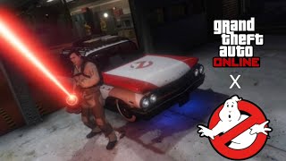 GhostBusters 1984  GTA Online  Ecto1 Willard Eudora Build [upl. by Oileve153]