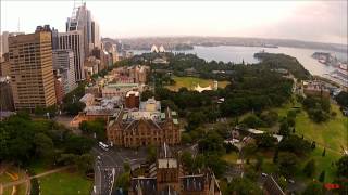 Sydney City Australien 2014 DJI Phantom Vision 2 [upl. by Enywad210]