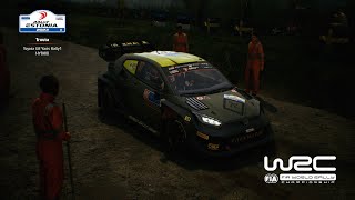 EA WRC tramo en Estonia  Yaris GR [upl. by Anauqaj35]