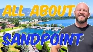 Google Maps Tour of Sandpoint Idaho  Moving to Sandpoint ID  Living in Sandpoint Idaho [upl. by Dikmen]