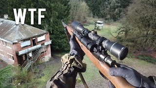 1942 German Made Kar98K Converted to Airsoft Gun  Counter Sniper Mission [upl. by Alyosha787]