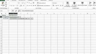 Excel 2013  Mit Kalenderwochen rechnen [upl. by Gar]