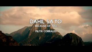 Dahil Sayo Music Video with Palawan Aerial  PILITA CORRALES [upl. by Nance142]