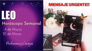 ⭐️LEO NO HAGAS NADA ANTES DE ESCUCHAR ESTO MOMENTO CRÍTICO😱😱HOROSCOPO SEMANAL Cordelia Tarot [upl. by Asselim]