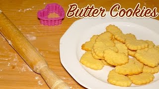 Biscotti al Burro Ricetta Veloce Video 4K  Italian BUTTER COOKIES Recipe [upl. by Lancaster]