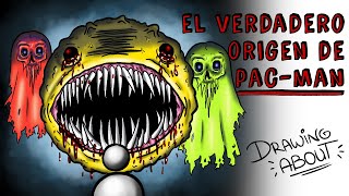 EL VERDADERO ORIGEN DE PACMAN  Draw My Life [upl. by Amehsat]