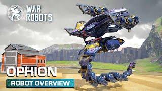 NEW ROBOT Ophion 🐍 Robot Overview — War Robots [upl. by Reace]