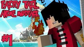 A NEW ADVENTURE  Fairy Tail Anime Modpack Episode 1 Minecraft Fairy Tail [upl. by Albertson413]