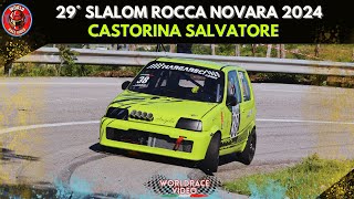 Castorina Salvatore 29° Slalom Rocca Novara 2024 [upl. by Inilahs]