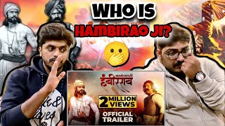 Sarsenapati Hambirrao Trailer South Indian Reactions  Pravin Tarde [upl. by Yvehc]