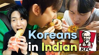 Koreans annihilating Indian KFC Delhi 2023 Ep7 [upl. by Odab]