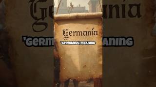 Country Name Origins Series Germany shorts history [upl. by Brittany]