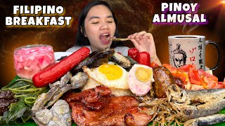 ULTIMATE FILIPINO BREAKFAST PINOY ALMUSAL MUKBANG Homemade tocinoDanggitTuyoDilisLongganisa atbp [upl. by Odnolor788]