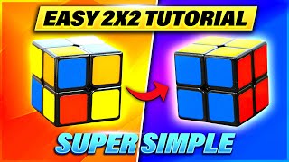 How to Solve a 2x2x2 Rubiks Cube Easiest Tutorial in High Quality [upl. by Yelsnya933]