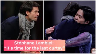 Stéphane Lambiel talks about working with Shoma Uno in an interview “Its time for the last curtsy” [upl. by Meerek104]