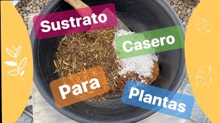 Como hacer sustrato casero para plantas 🌱  Sustrato para semilleros sustrato para macetas [upl. by Marozas741]