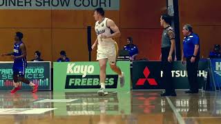 Joshua Braun Geraldton Buccaneers NBL1 West Round 12 Highlights [upl. by Haela565]