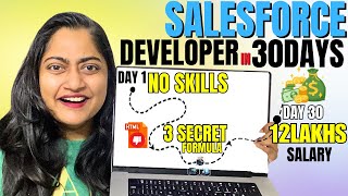 Stop Zoho hype😡Become SALESFORCE DEVELOPER in 30Days💯🔴Earn 712Lakhs SALARY🔥 [upl. by Htomit]