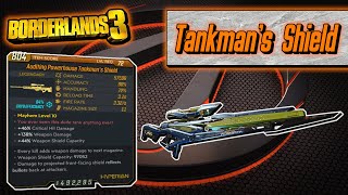 Legendary Item Guide  Tankmans Shield  Borderlands 3 [upl. by Itoyj]